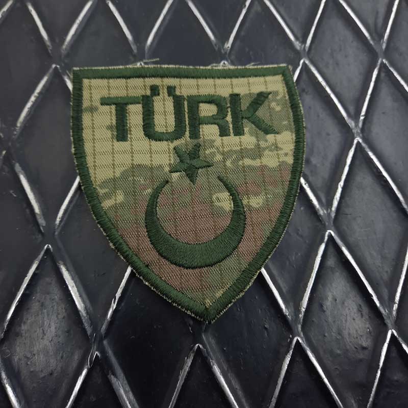 Kamuflaj Türk Bayrağı